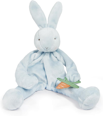 Bunny Silly Buddy - Animal Pacifier Holder Plush Toy with Velcro Loop Attachment