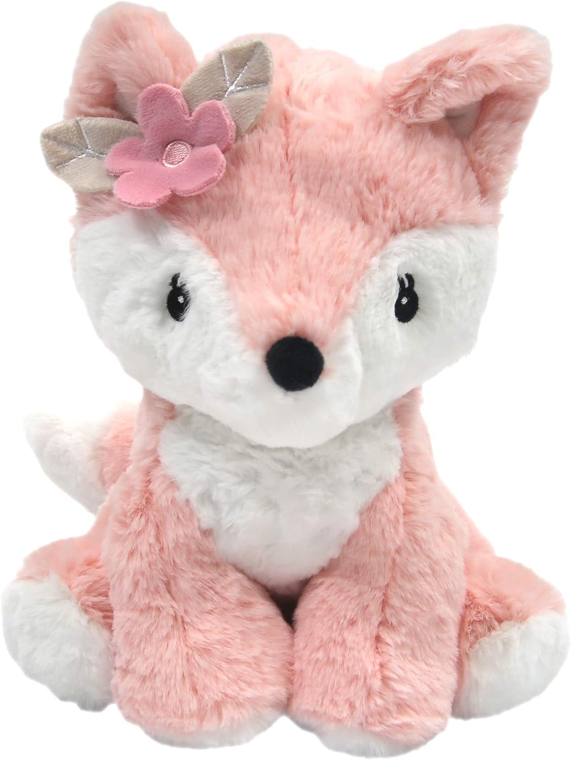 Friendship Tree Plush Pink Woodland Fox Stuffed Animal Toy